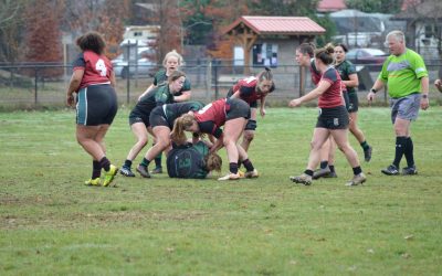 Women’s Rugby Team Caps Fall Season with Commanding Win