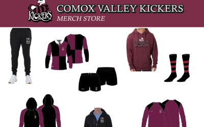 Comox Valley Kickers Merch Store – Now Open!